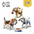 Miniatyrbillede 2 af 5: Konstruktionsspil Lego 31137 PERROS ADORABLES 3-i-1