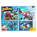 Miniatyrbillede 2 af 7: Børne Puslespil Spider-Man Dobbeltsidet 4-i-1 48 Dele 35 x 1,5 x 25 cm (6 enheder)