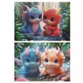 Miniatyrbillede 2 af 3: Puslespil Educa Adorable Monsters 100 Dele (2 enheder)