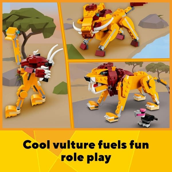 Playset Lego 31112 Løve