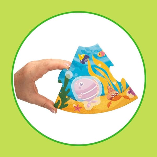 Barnpussel Lisciani Giochi 33 x 1 x 32 cm Havsblå 6 Delar 13 Delar (6 antal)