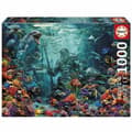 Miniatyrbillede 1 af 4: Puslespil Educa Poseidon in a Coral Reef