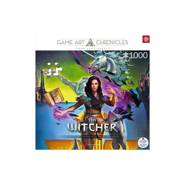 Puslespil Cenega Publishing The Witcher Yennefer y Salvador Dalí 1000 Dele