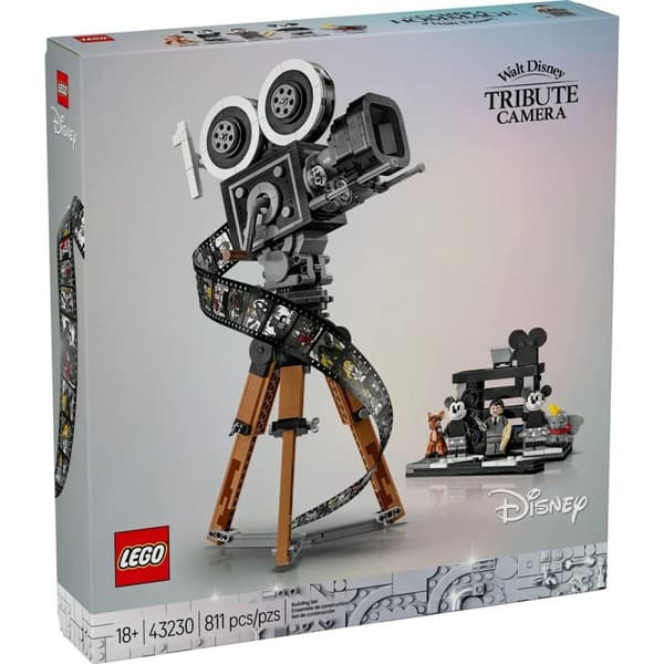 Konstruktionsspil Lego DISNEY 43230 CÁMARA WALT DISNEY Multifarvet 811 Dele