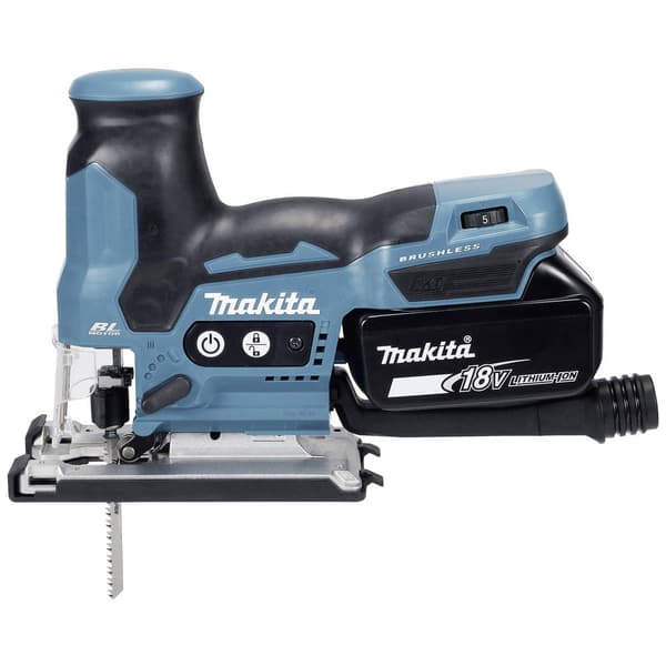 Makita Sticksåg Batteridriven DJV185RF1J inkl. 1x batteri, inkl. laddare, inkl. väska 18 V 3.0 Ah Antal batterier som i