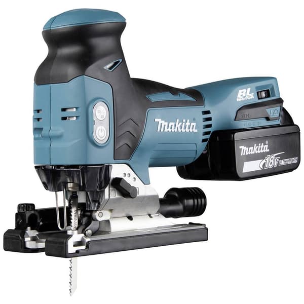Makita Sticksåg Batteridriven DJV181RTJ inkl. 1x batteri, inkl. laddare, inkl. väska 18 V 5.0 Ah Antal batterier som in