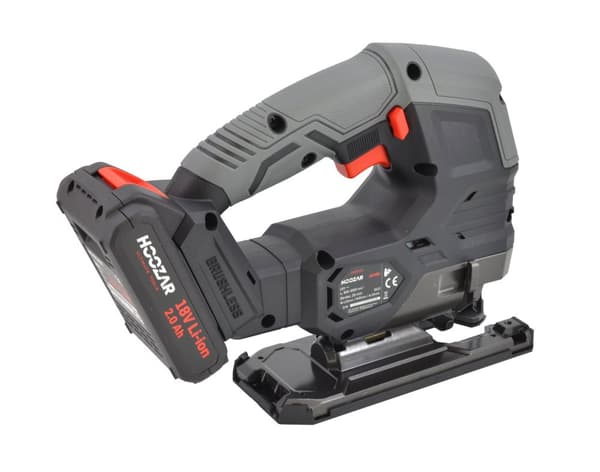 HOOZAR BØRSTELØS STIKSAV 18V 1x2,0Ah JS10BL
