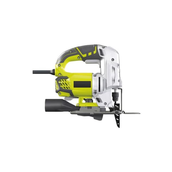 RYOBI - 680 W Sticksåg - 500-3 100 tp/min - 105 mm trä + väska, sugmunstycke, 5 blad och insexnyckel - RJS1050-KA5