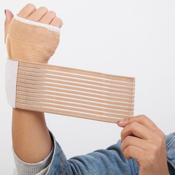 Effektfull Elastiska Handledsstöd Handledsskena