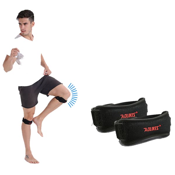 Bekväma Anti-Slip Justerbara Knäskydd