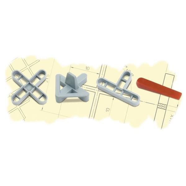RUBI kakel distanser (3 mm - 1 000 u.)