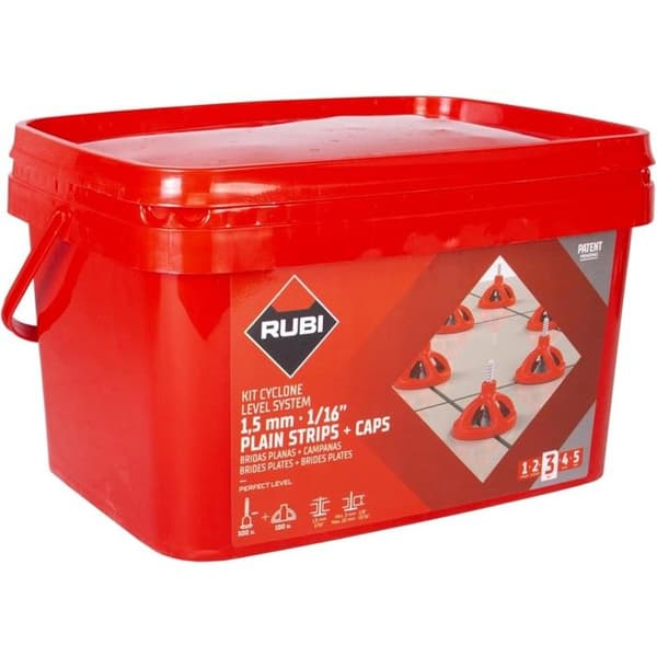 RUBI Cyclone 1,5 mm utjämningssats - 35964