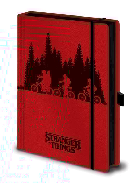 Anteckningsbok - Stranger Things - Upside Down