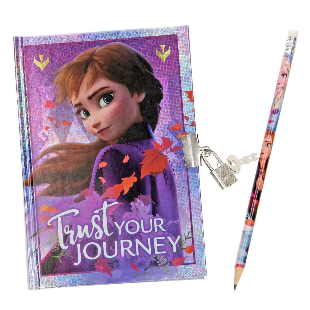 Disney Frost II / Frozen II dagbok med hänglås