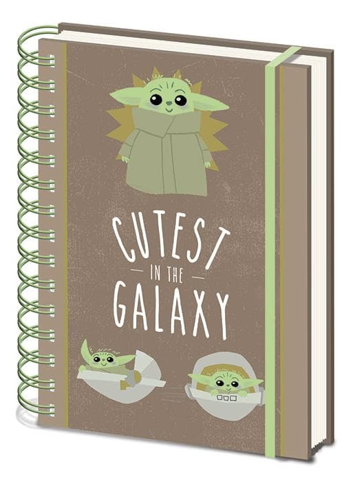 Anteckningsbok - Star Wars The Mandalorian (Cutest In The Galaxy)