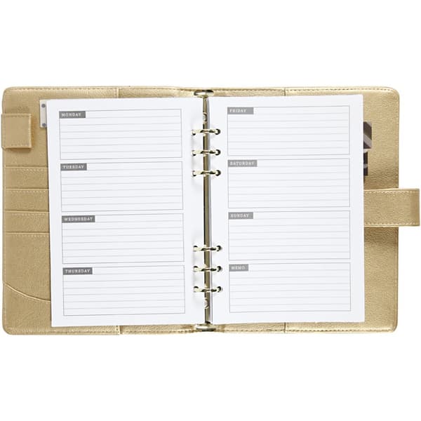 Bullet Journal Planner - Guld - 19x23 cm