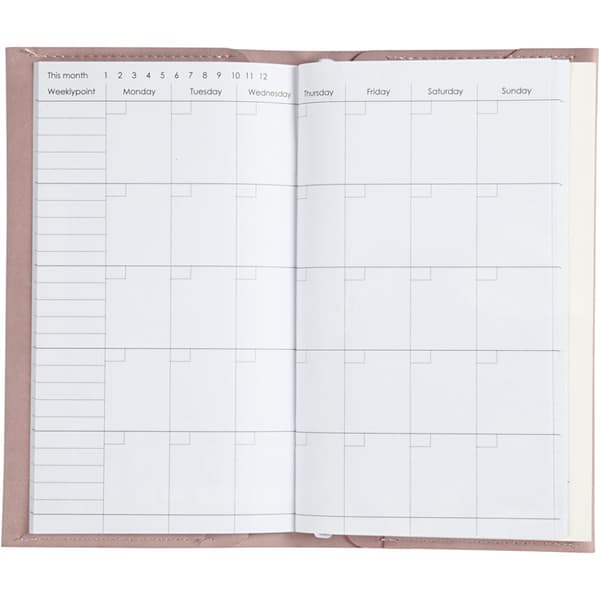Bullet Journal - Rosa - 10x18,5 cm