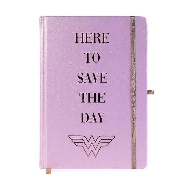 Anteckningsbok - Wonder Woman (Here to Save the Day)
