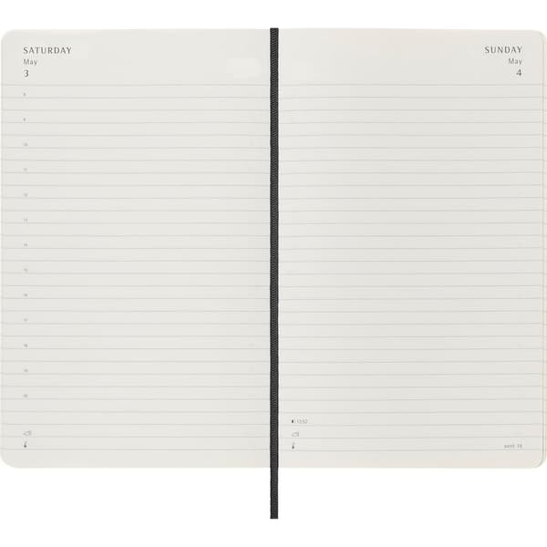 Moleskine 2025 Planeringskalender med mjuka pärmar