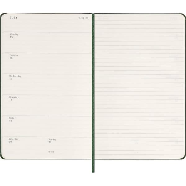 Moleskine 12M weekly L Planner