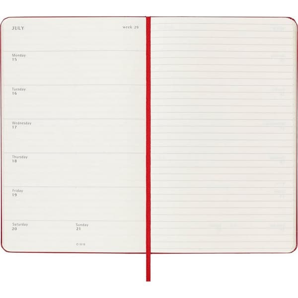 Moleskine 12M weekly L Planner