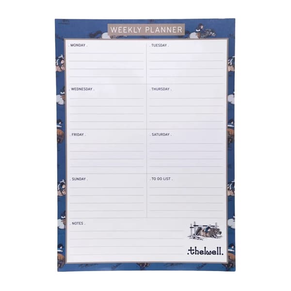 Thelwell Veckoplanerare A4 Classic Blue One Size