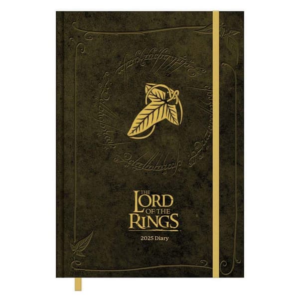 Lord Of The Rings 2025 A5 Diary Green One Size