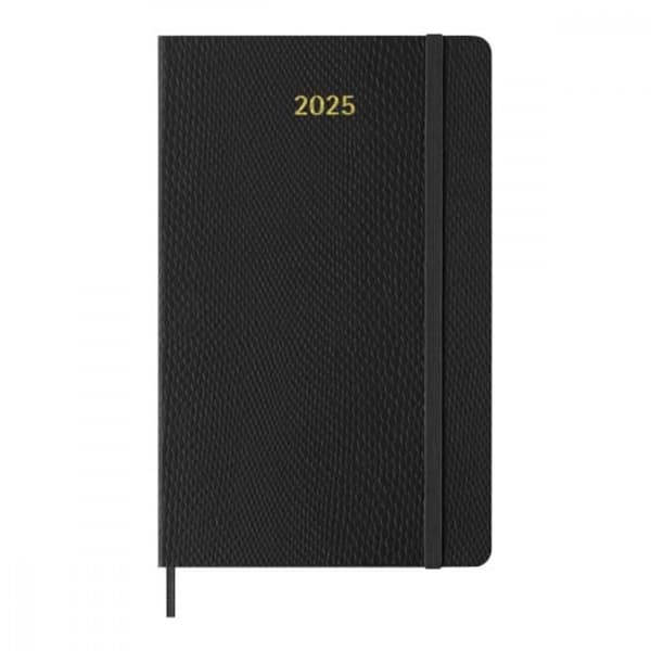 Moleskine Boa 2025 Mjukt omslag Vegea Planner Solid Black One Size