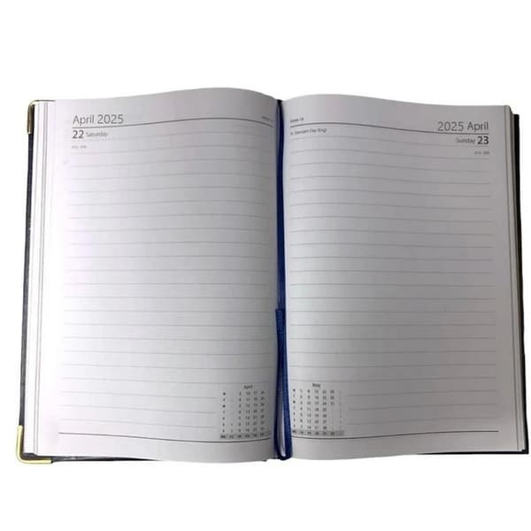 Tallon 2025 Day A Page Padded A4 Diary