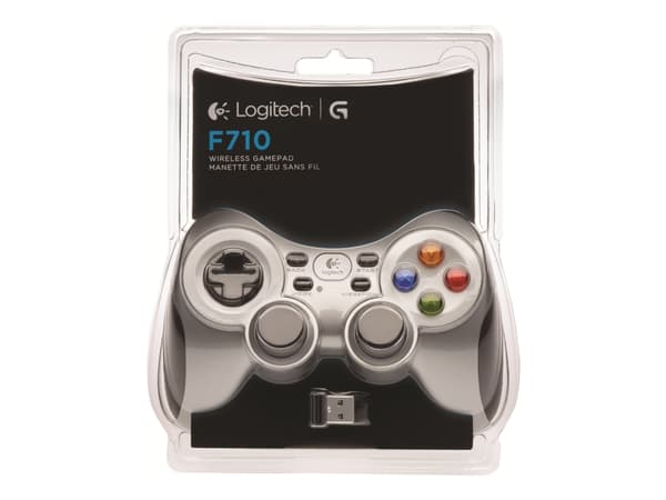 Logitech Wireless Gamepad F710 - Håndkonsoll - 10 knapper - trådløs - 2.4 GHz - for PC