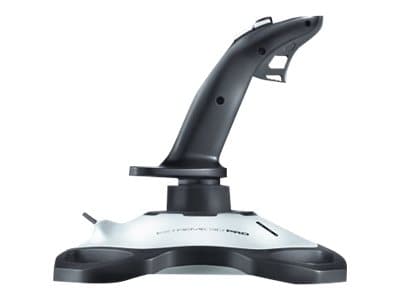 Logitech G Extreme 3D PRO, Ohjaussauva, PC, Digitaalinen, Langallinen, USB 2.0, Musta, Valkoinen