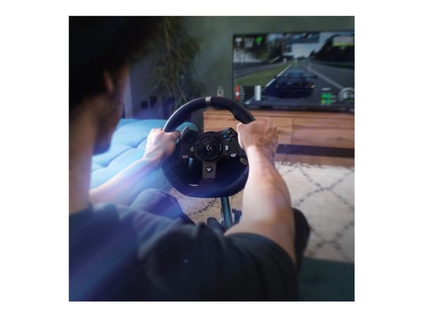 Logitech G920 Driving Force - Rat og pedalsæt - kabling - for Microsoft Xbox One & PC