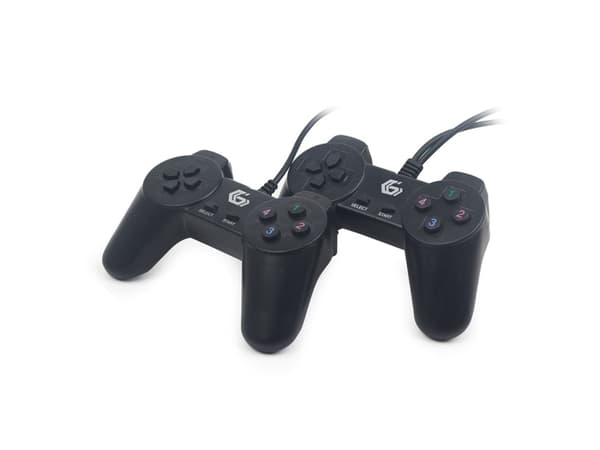 Gembird JPD-UB2-01, Gamepad, PC, D-pad, kaapeli, USB 2.0, Lajittelu
