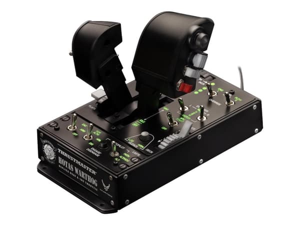 Thrustmaster HOTAS Warthog Dual Throttles, Lentosimulaattori, PC, Langallinen, USB, Musta, Windows 7, Windows 7 Enterprise, Windows 7 Enterprise x64,