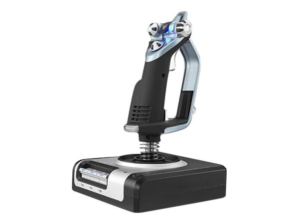 Logitech G X52 H.O.T.A.S. - Joystick ja nopeusohjain - langallinen - PC:lle