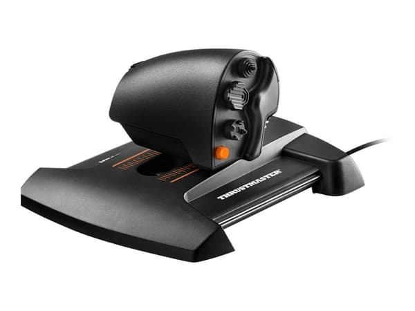 ThrustMaster T.16000M FCS Flight Pack - Styrspak, gas och pedaler - kabelansluten - för PC