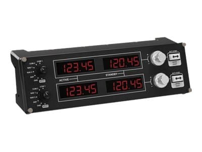 Logitech Flight Radio Panel - Instrumentpanel for flyvningssimulator - kablet - for PC