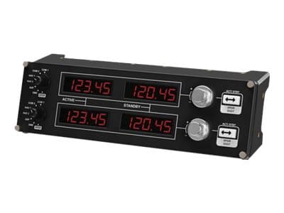 Logitech Flight Radio Panel - Instrumentpanel till flygsimulator - kabelansluten - för PC