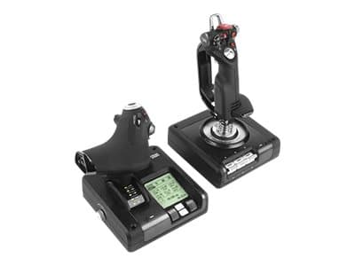 Logitech X52 Professional H.O.T.A.S. - Joystick og gasspedal - kablet - for PC