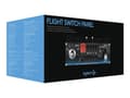Miniatyrbilde 3 av 5: Logitech Flight Switch Panel - Instrumentpanel for flyvningssimulator - kablet - for PC