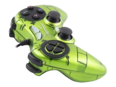 Esperanza FIGHTER - Håndkonsoll - 12 knapper - kablet - grønn - for PC