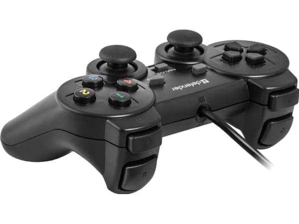 Defender Omega, Gamepad, PC, Analog, Koblet med ledninger (ikke trådløs), USB, Sort