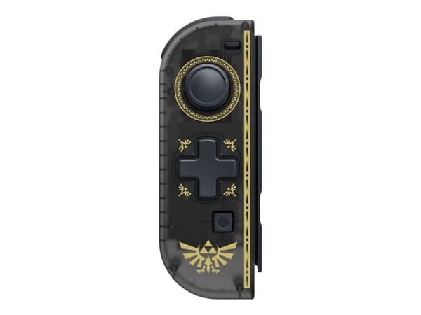 Hori NSW-119E, Pad-ohjain, Nintendo Switch, D-pad, Analoginen/Digitaalinen, Langallinen, Musta, Kulta