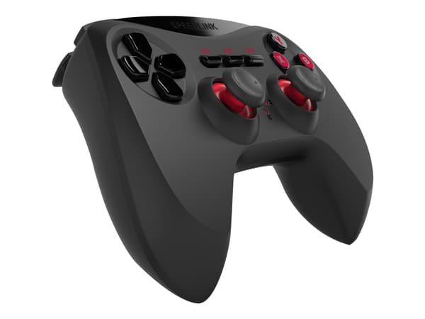 SPEEDLINK Strike NX SL-650100-BK - Håndkonsoll - 12 knapper - trådløs - svart - for PC
