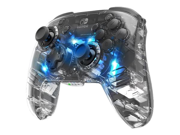 Afterglow Wireless Deluxe Controller - Håndkonsoll - trådløs - blank - for Nintendo Switch