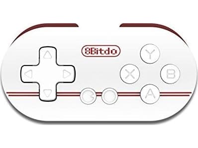 8Bitdo Zero 2, Spelplatta, Android, MAC, Nintendo Switch, Nintendo Switch Lite, PC, D-pad, Välj-knapp, Startknapp, Digital, Trådlös, Bluetooth