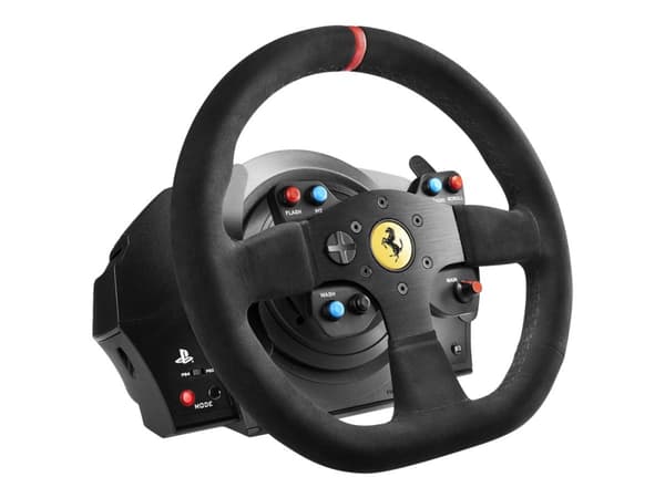Thrustmaster Ferrari T300 Integral Racing - Alcantara - hjul- og pedalsett - kablet - for PC, Sony PlayStation 3, Sony PlayStation 4, Sony PlayStatio