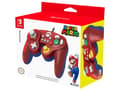Miniatyrbilde 5 av 5: Hori Battle Pad (Mario), Gamepad, Nintendo Switch, D-pute, Koblet med ledninger (ikke trådløs), USB, Blå, Rød, Translucent