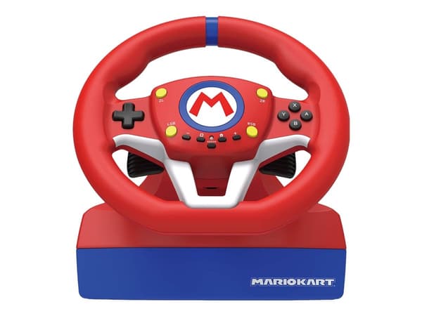 HORI Mario Kart Racing Wheel Pro Mini - Hjul- og pedalsett - kablet - for Nintendo Switch