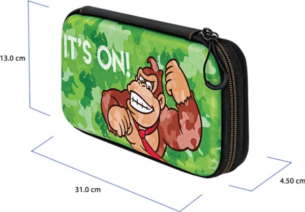 PDP Slim Travel Case - Super Mario Bros Donkey Kong Edition for Nintendo Switch